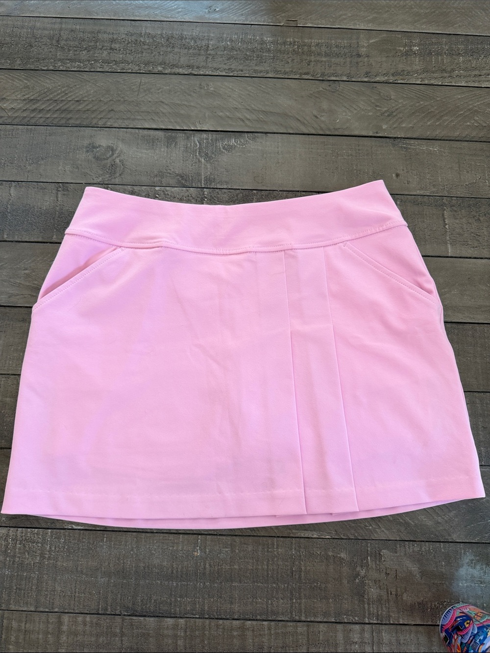 Lilly Pulitzer Luxletic Antibes Conch Shell Pink Skort Shorts Skirt Size 8